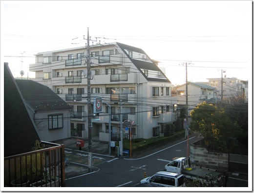 View From Back Of Apartment Looking To The Right